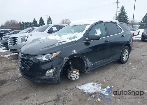 2021 Chevrolet Equinox Fwd Lt из США, поврежденный, VIN 3GNAXKEV5ML317269
